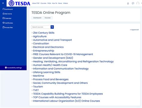 LIST: 50 Free TESDA Online Courses to Boost Your Skills and .
